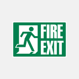 Fire Exit Sign Medium Size - 23287369924791