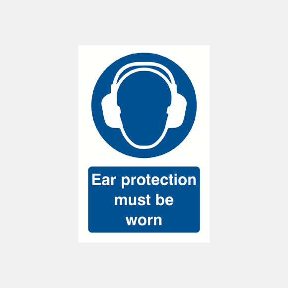 Ear Protection Sign Raymac Signs