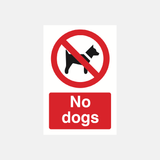 No Dogs Sign - 23287248027831