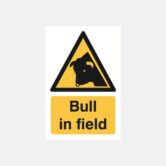 Bull In Field Sign Raymac Signs