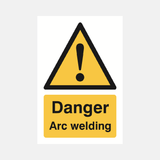 Danger Arc Welding Sign - 23287628005559