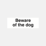 Beware of the Dog Sign - 23286898131127