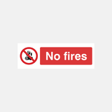 No Fires Sign - 23287133700279