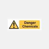 Danger Chemicals Sign - 23287076651191