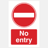 No Entry Sign - 23287297409207