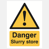 Danger slurry store sign - 23287911940279