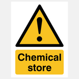Chemical Store Sign - 23287915544759