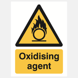 Oxidising Agent Sign - 23287952343223