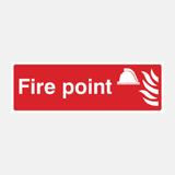 Fire Point Sign - 23286850027703