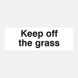 Keep Off The Grass Sign - 23286925557943