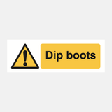 Dip Boots Sign - 23287020978359