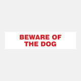 Beware of the Dog Sign Door and Gate - 23287988256951