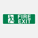 Fire Exit Sign - 23288080531639