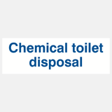 Chemical Toilet Disposal Sign - 23287201431735