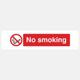 No Smoking Sign Door andamp; Gate - 23287982260407