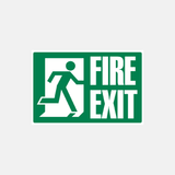 Fire Exit Sign Medium Size - 23287370088631