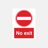 No Exit Sign - 23287964434615