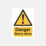 Danger slurry store sign - 23287911973047