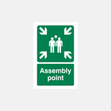 Assembly Point Sign - 23287374545079