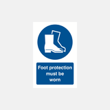 Foot Protection Sign - 23287737319607