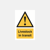 Livestock In Transit Sign - 23287585931447