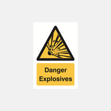 Danger Explosives Sign - 23287597727927