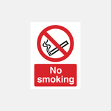 No Smoking Sign - 23287973347511