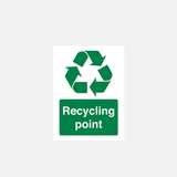 Recycling Point Sign - 28008725119159