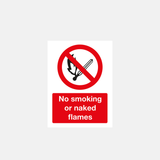 No Smoking No Naked Flames Sign - 31187194216631