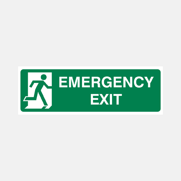 Emergency Exit Sign - 23286846849207