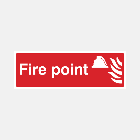 Fire Point Sign - 23286849962167