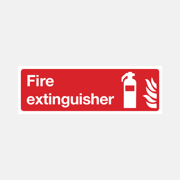Fire Extinguisher Sign - 23286853468343