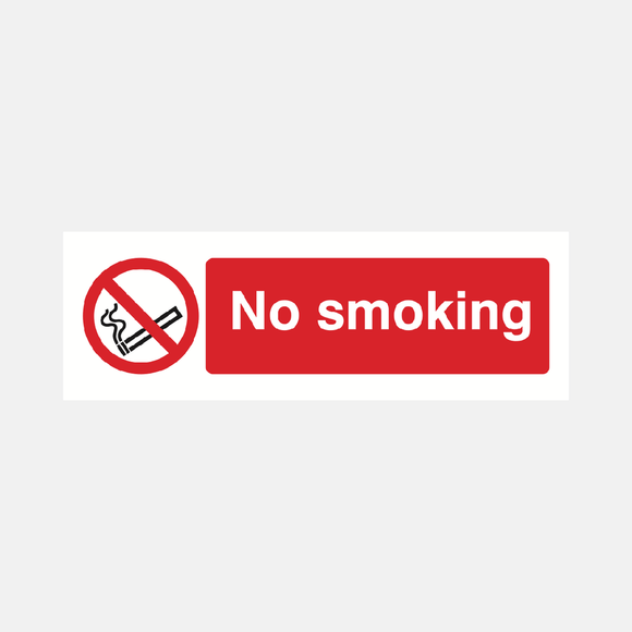 No Smoking Sign - 23287083663543