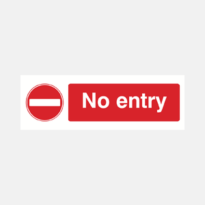No Entry Sign - 23287124230327