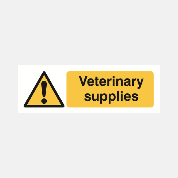 Veterinary Supplies Sign - 23287069409463