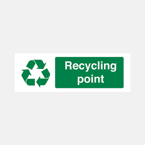 Recycling Point Sign - 28008724758711