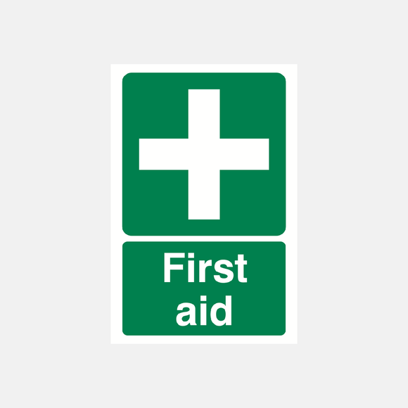 First Aid Sign Raymac Signs