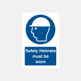 Safety Helmets Must Be Worn Sign - 23287730471095