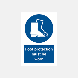 Foot Protection Sign - 23287737188535