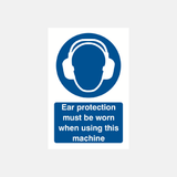 Sign Ear Prot Machine - 23287753015479