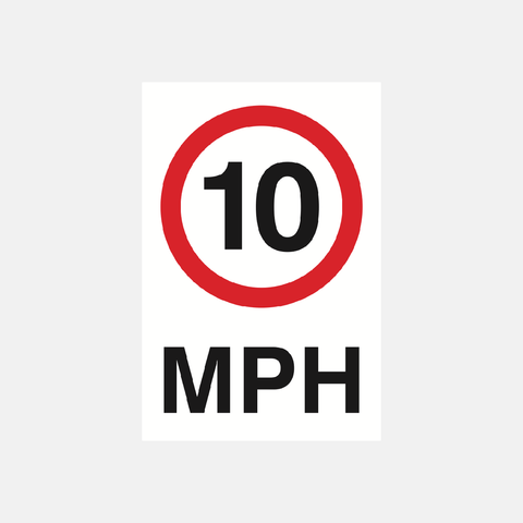 Speed Awareness Signs