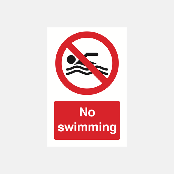 No Swimming Sign Raymac Signs