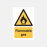 Flammable Gases Sign - 23287561552055