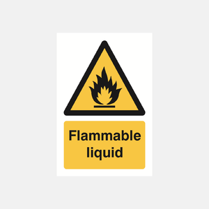 Flammable Liquid Sign - 23287565254839