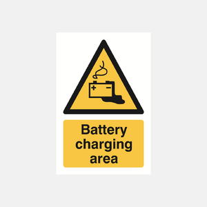 Battery Charging Sign - 23287631282359