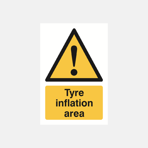 Tyre Inflation Sign - 23287635542199