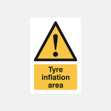 Tyre Inflation Sign - 23287635542199