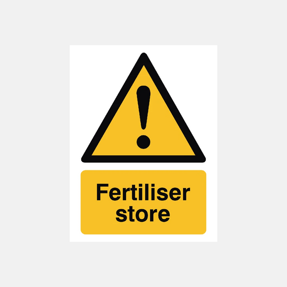 Fertiliser Store Sign Raymac Signs