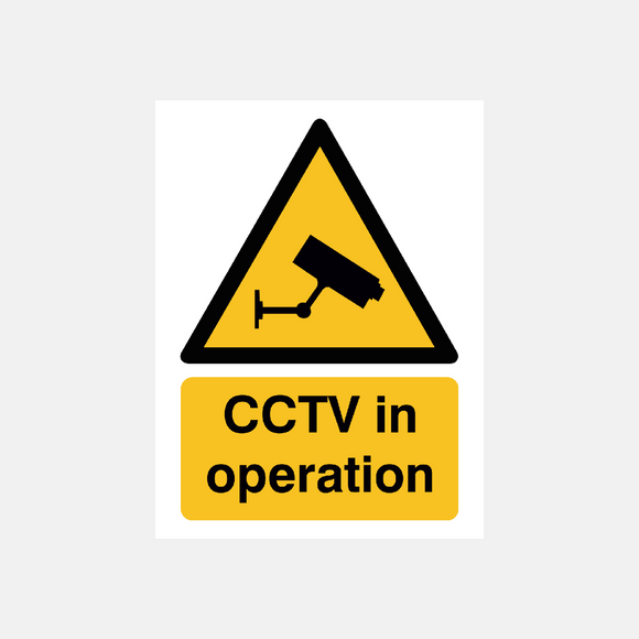 CCTV in Operation Sign Raymac Signs