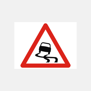 Slippery Road Sign - 23287685775543